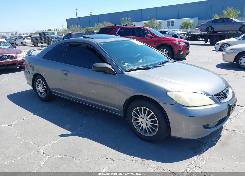 2005 HONDA CIVIC EX VIN: 1HGEM22985L039847