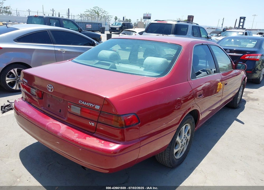1997 TOYOTA CAMRY XLE V6 VIN: 4T1BF22K9VU003654