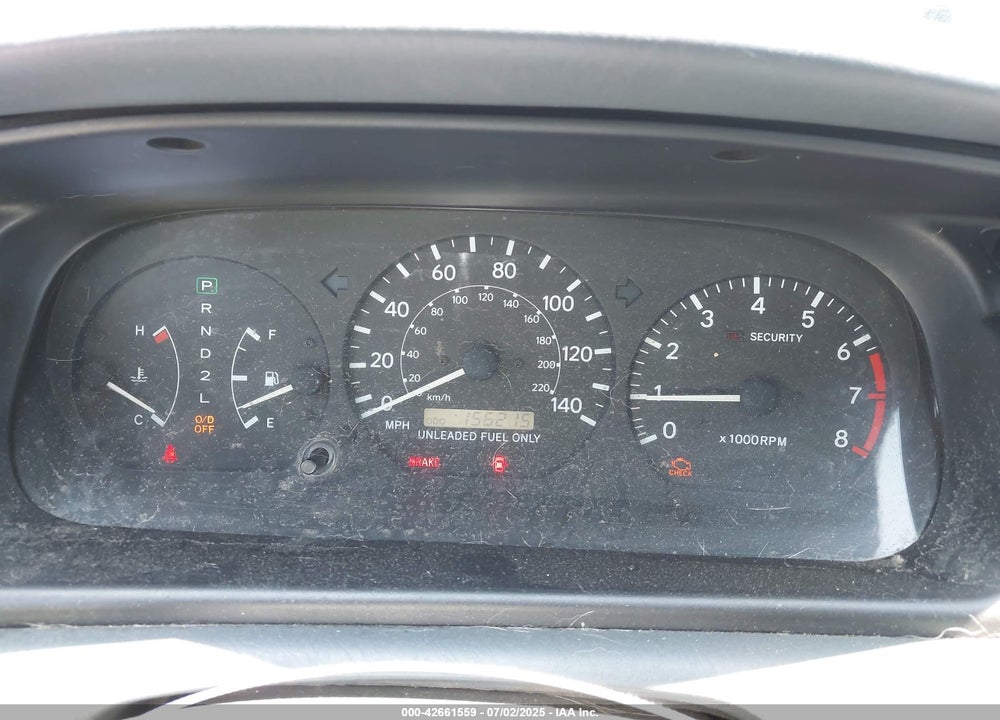 1997 TOYOTA CAMRY XLE V6 VIN: 4T1BF22K9VU003654