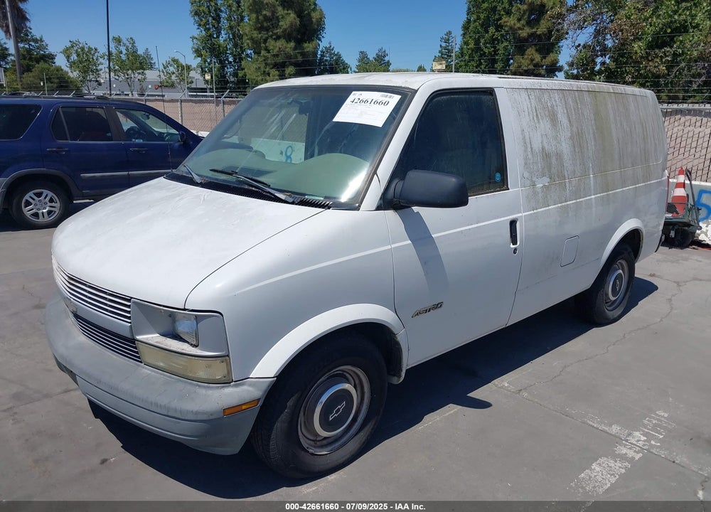 1998 CHEVROLET ASTRO VIN: 1GCDM19W7WB144466