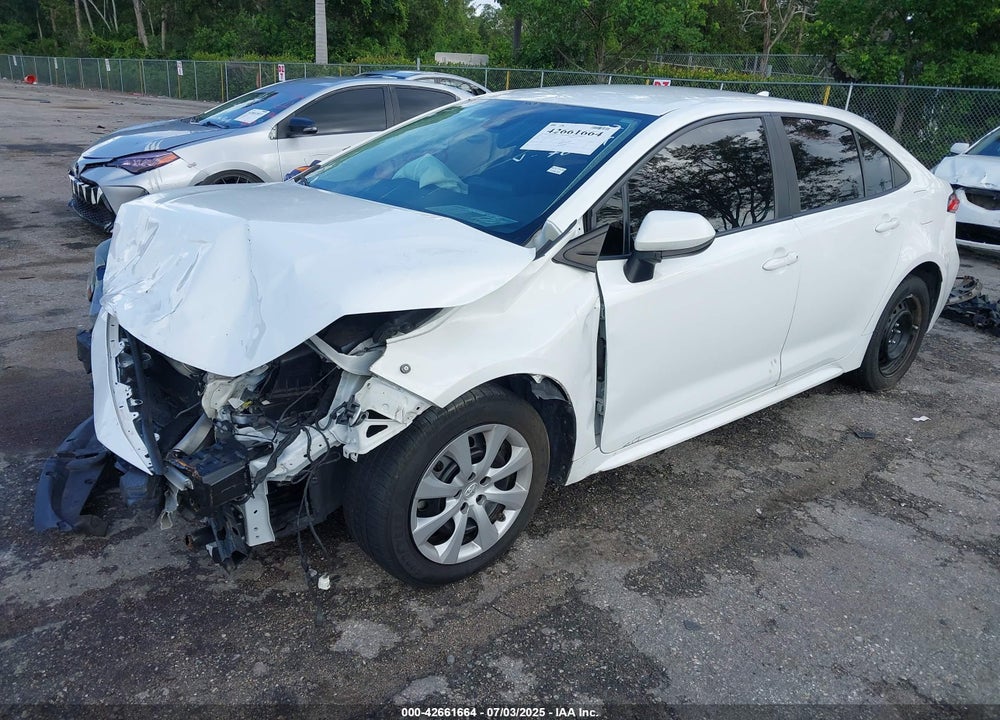 2022 TOYOTA COROLLA VIN: 5YFEPMAE1NP297800