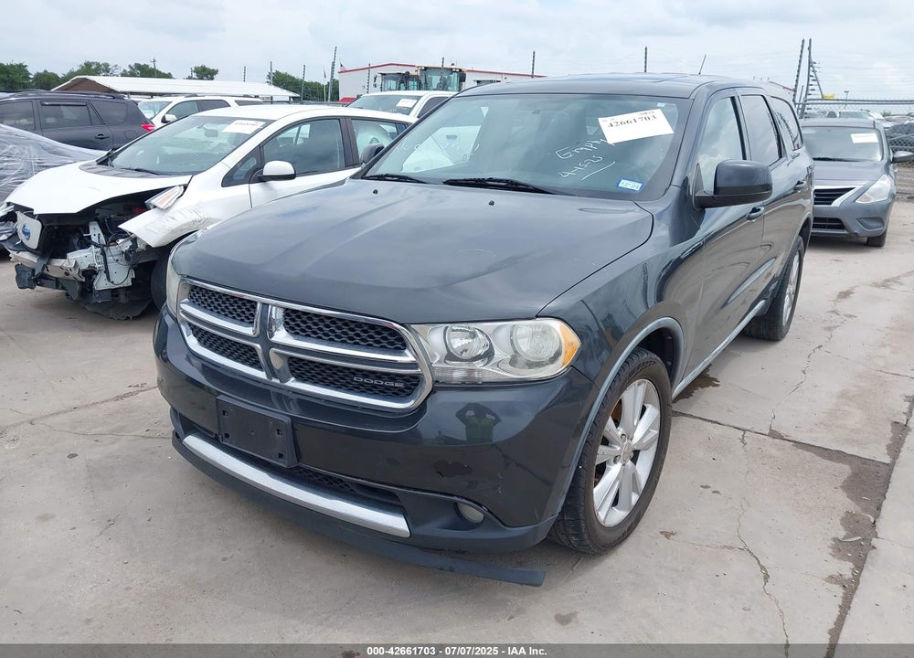2011 DODGE DURANGO VIN: 1D4RE2GG9BC707433