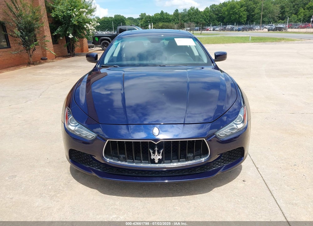 2015 MASERATI GHIBLI VIN: ZAM57XSAXF1141477