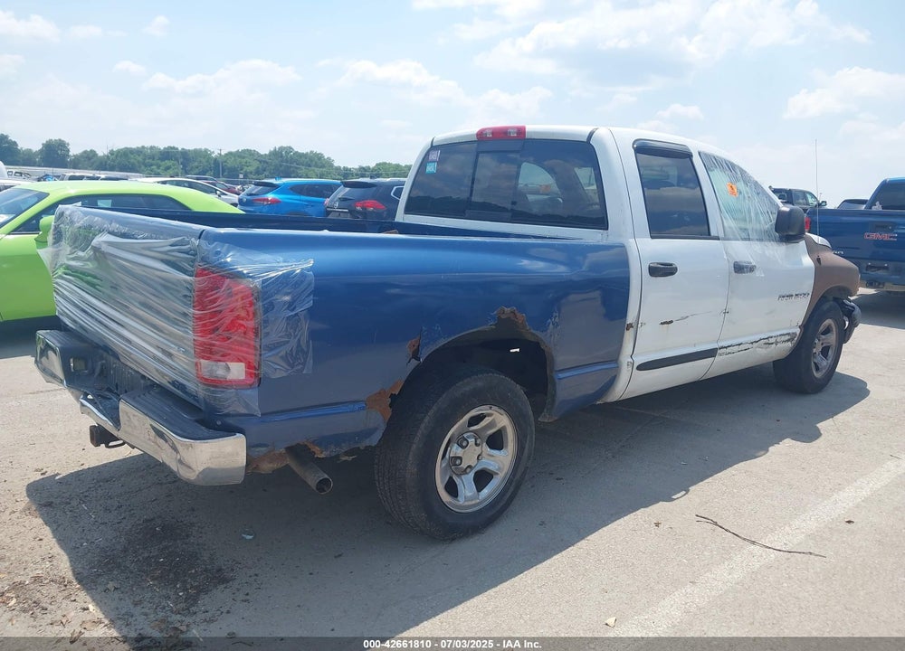 2003 DODGE RAM 1500 VIN: 1D7HA18D73S329788