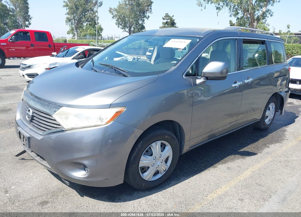 2014 NISSAN QUEST VIN: JN8AE2KP2E9106887