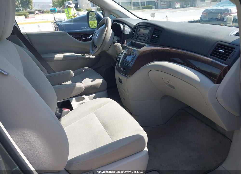 2014 NISSAN QUEST VIN: JN8AE2KP2E9106887