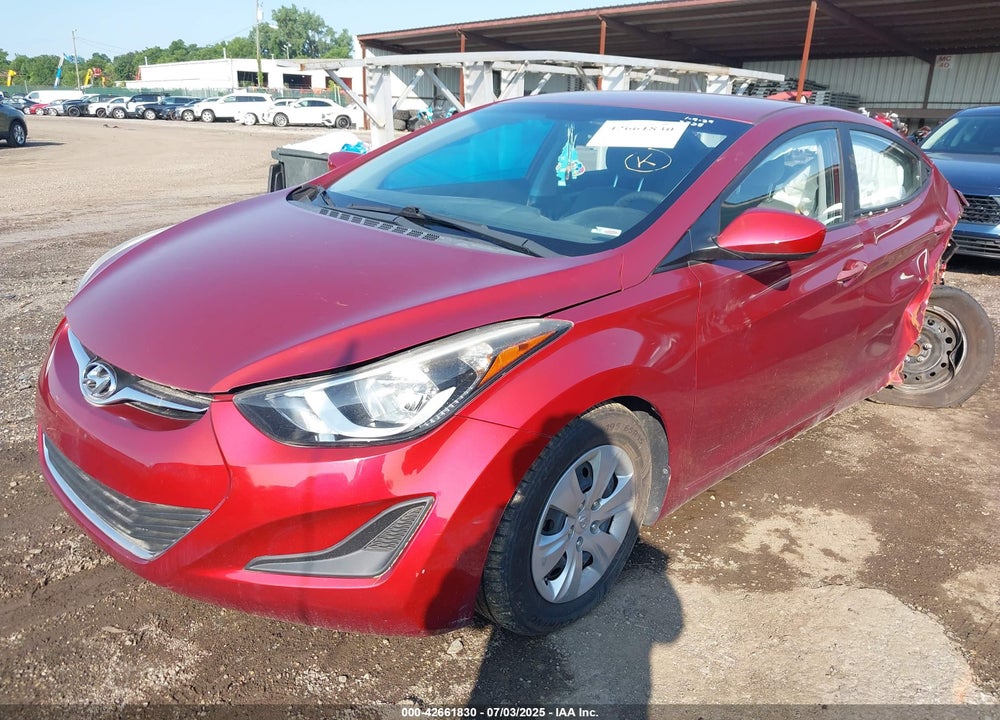 2016 HYUNDAI ELANTRA SE VIN: 5NPDH4AE8GH733728
