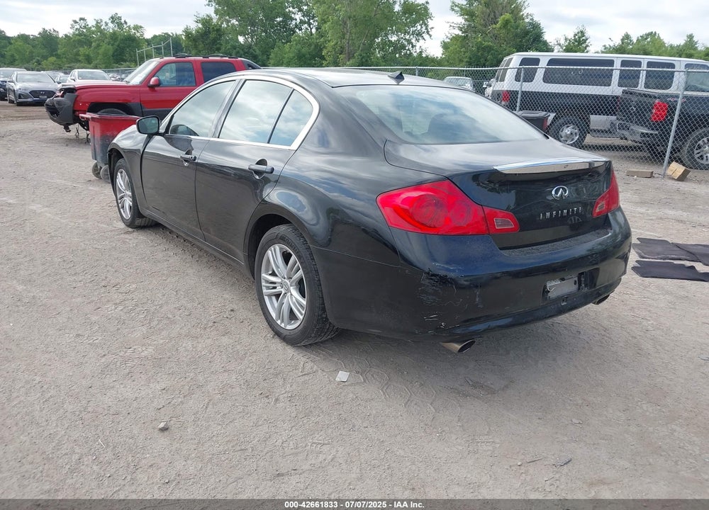 2011 INFINITI G25 VIN: JN1DV6AR6BM450155