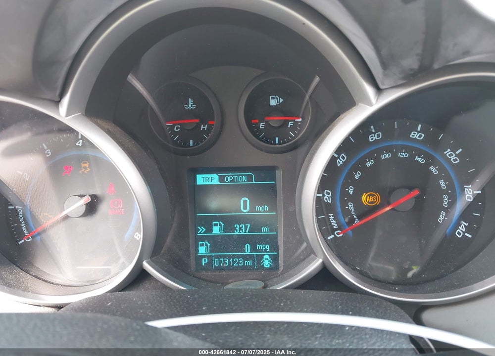 2014 CHEVROLET CRUZE VIN: 1G1PA5SHXE7486125