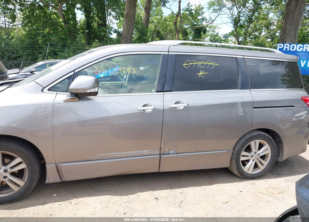 2013 NISSAN QUEST SL VIN: JN8AE2KP3D9071095