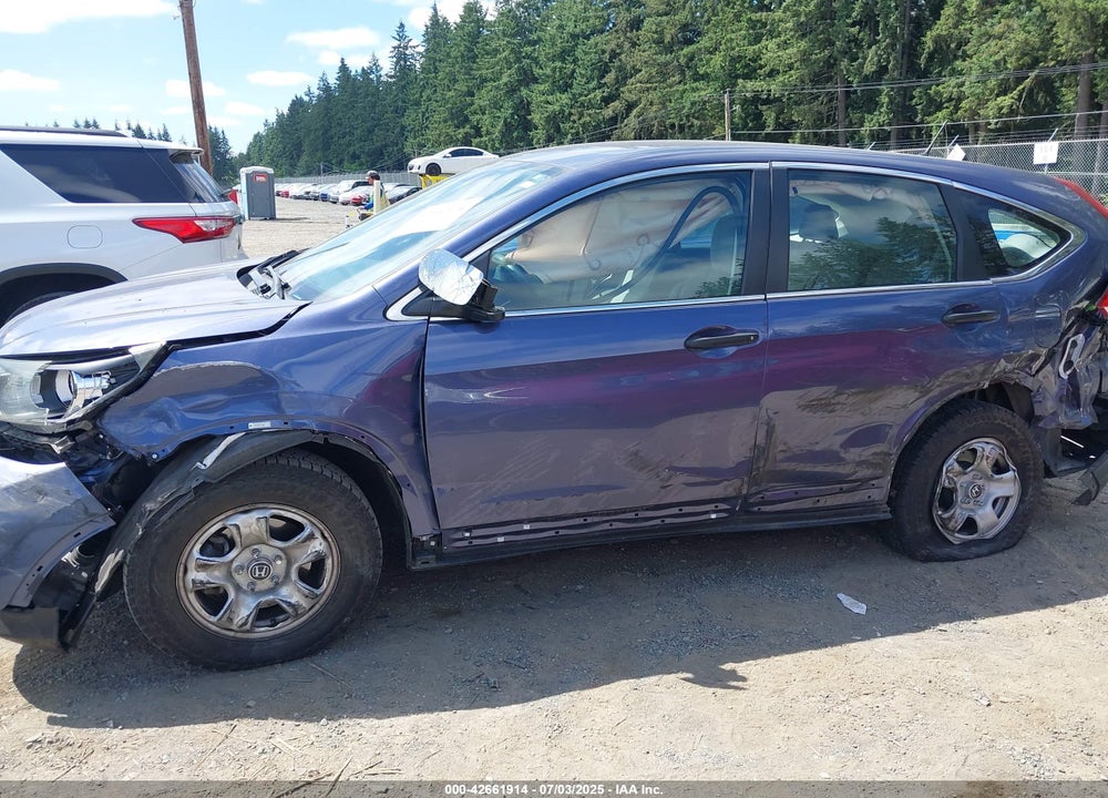 2014 HONDA CR-V LX VIN: 2HKRM3H3XEH519580