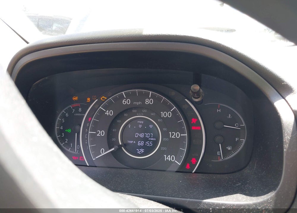 2014 HONDA CR-V LX VIN: 2HKRM3H3XEH519580