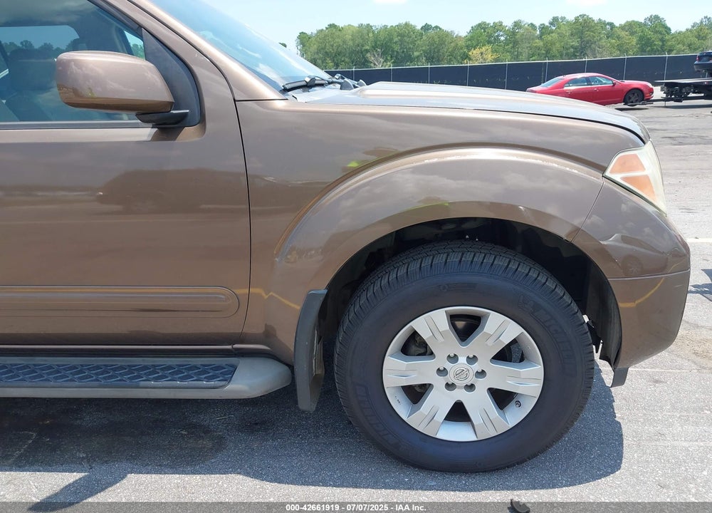 2005 NISSAN PATHFINDER LE VIN: 5N1AR18W95C701551
