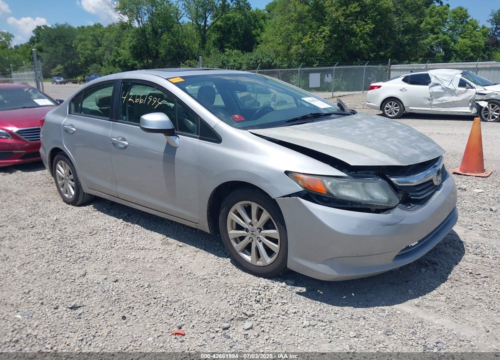 2012 HONDA CIVIC EX-L VIN: 19XFB2F92CE013866