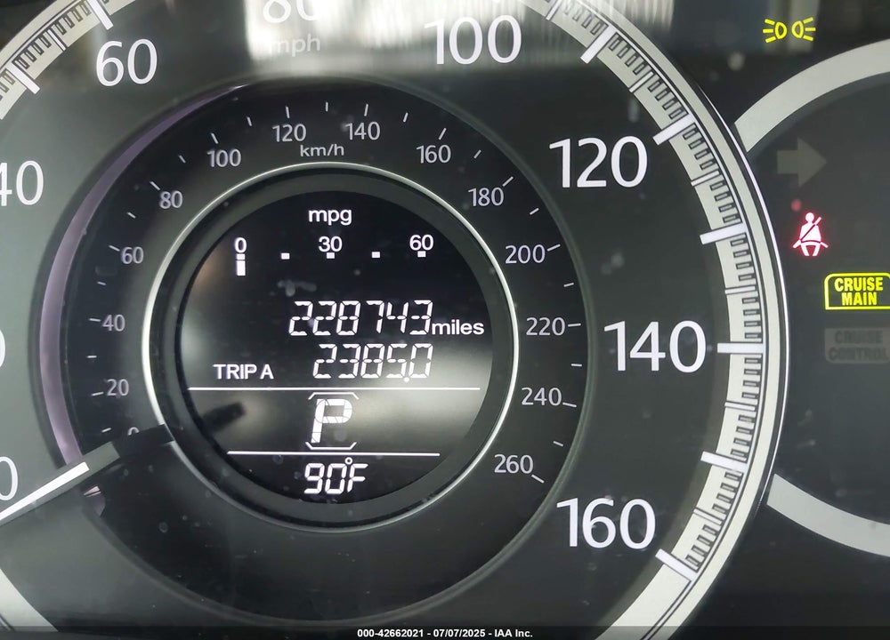 2015 HONDA ACCORD VIN: 1HGCR3F86FA003104