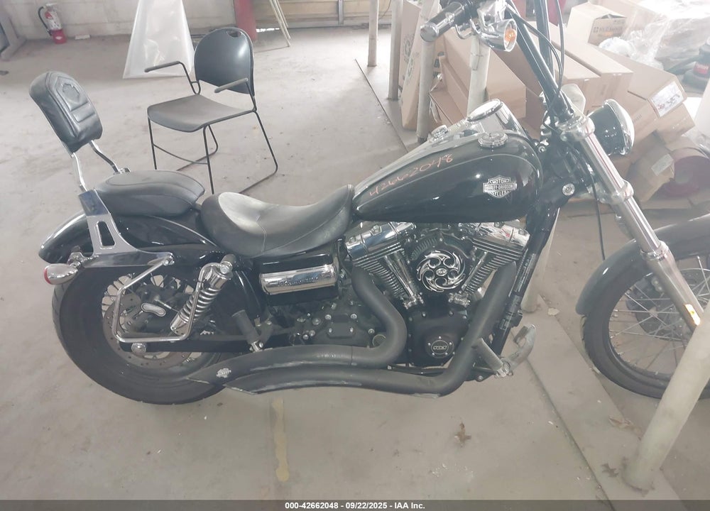 2013 HARLEY-DAVIDSON FXDWG DYNA WIDE GLIDE VIN: 1HD1GPM1XDC332834