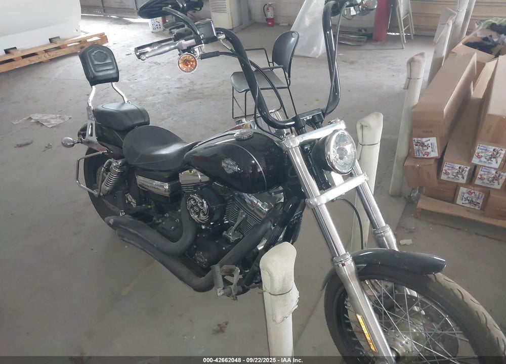2013 HARLEY-DAVIDSON FXDWG DYNA WIDE GLIDE VIN: 1HD1GPM1XDC332834