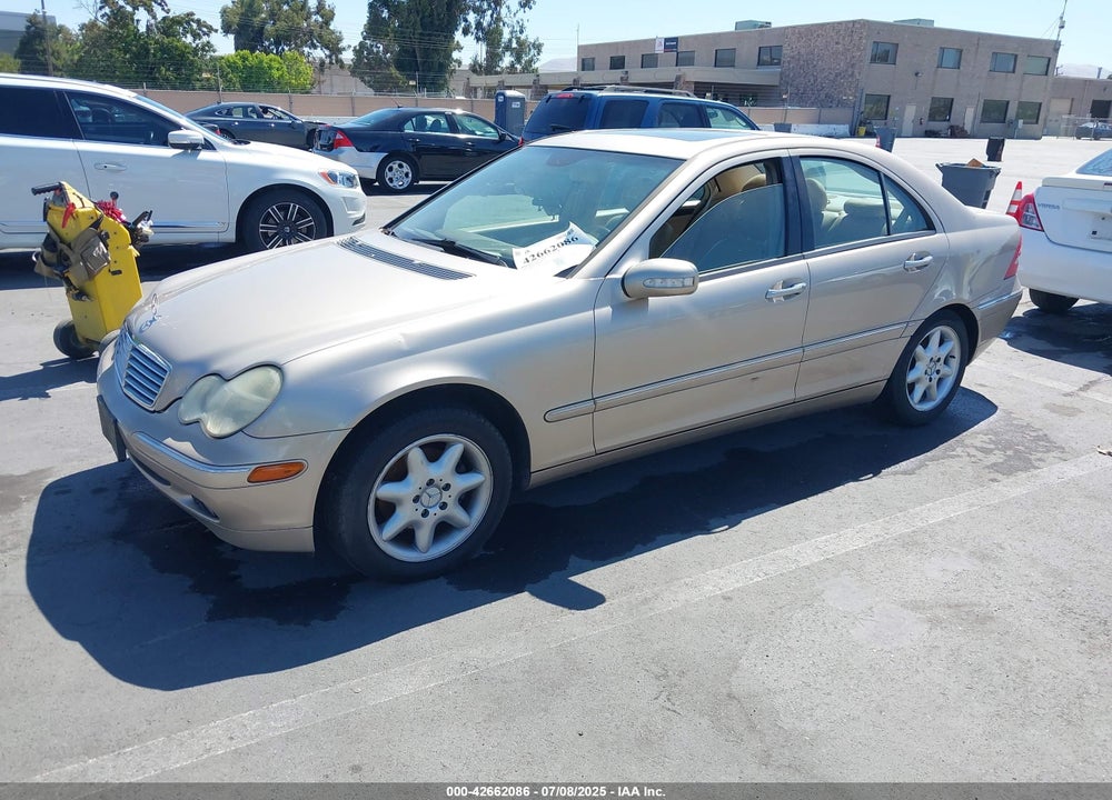 2002 MERCEDES-BENZ C 240 VIN: WDBRF61J62E006535