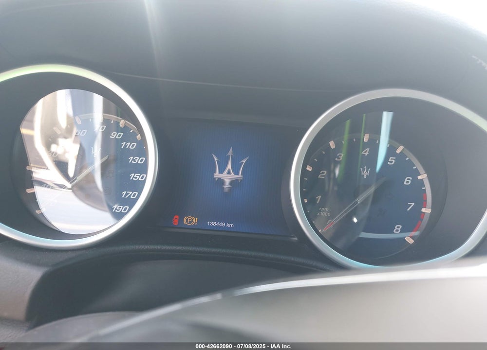 2015 MASERATI GHIBLI VIN: ZAM57XSA5F1140401