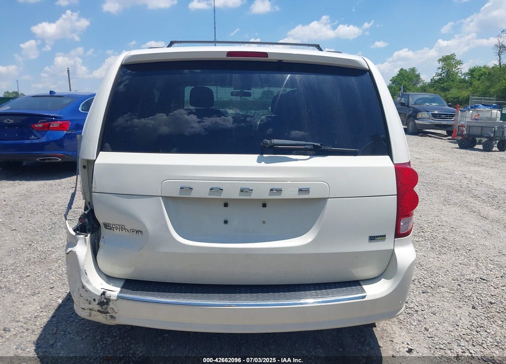 2012 DODGE GRAND CARAVAN SXT VIN: 2C4RDGCGXCR318750