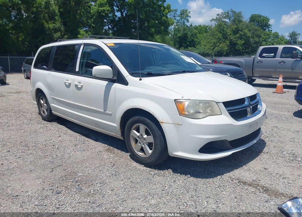 2012 DODGE GRAND CARAVAN SXT VIN: 2C4RDGCGXCR318750
