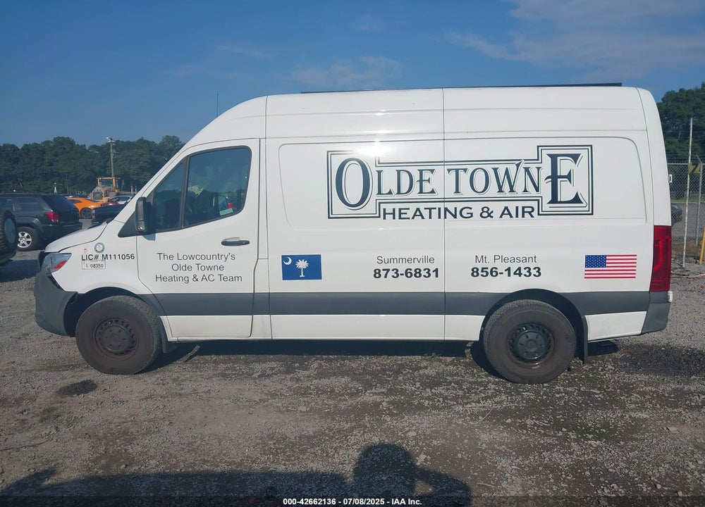 2021 MERCEDES-BENZ SPRINTER 1500 STANDARD ROOF I4 VIN: W1Y70BGY0MT062262