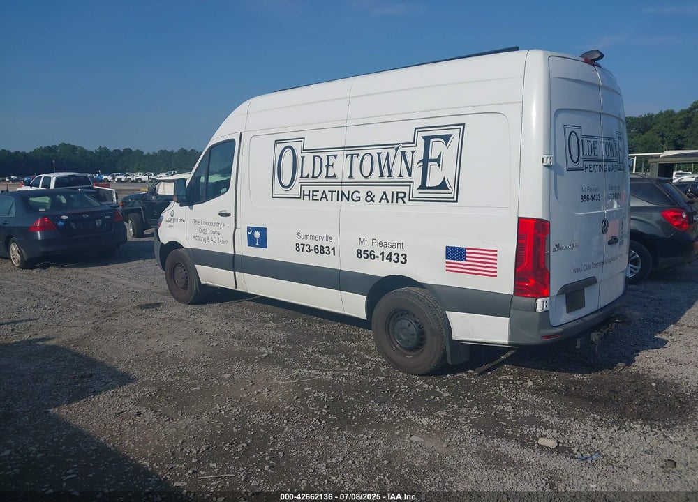 2021 MERCEDES-BENZ SPRINTER 1500 STANDARD ROOF I4 VIN: W1Y70BGY0MT062262