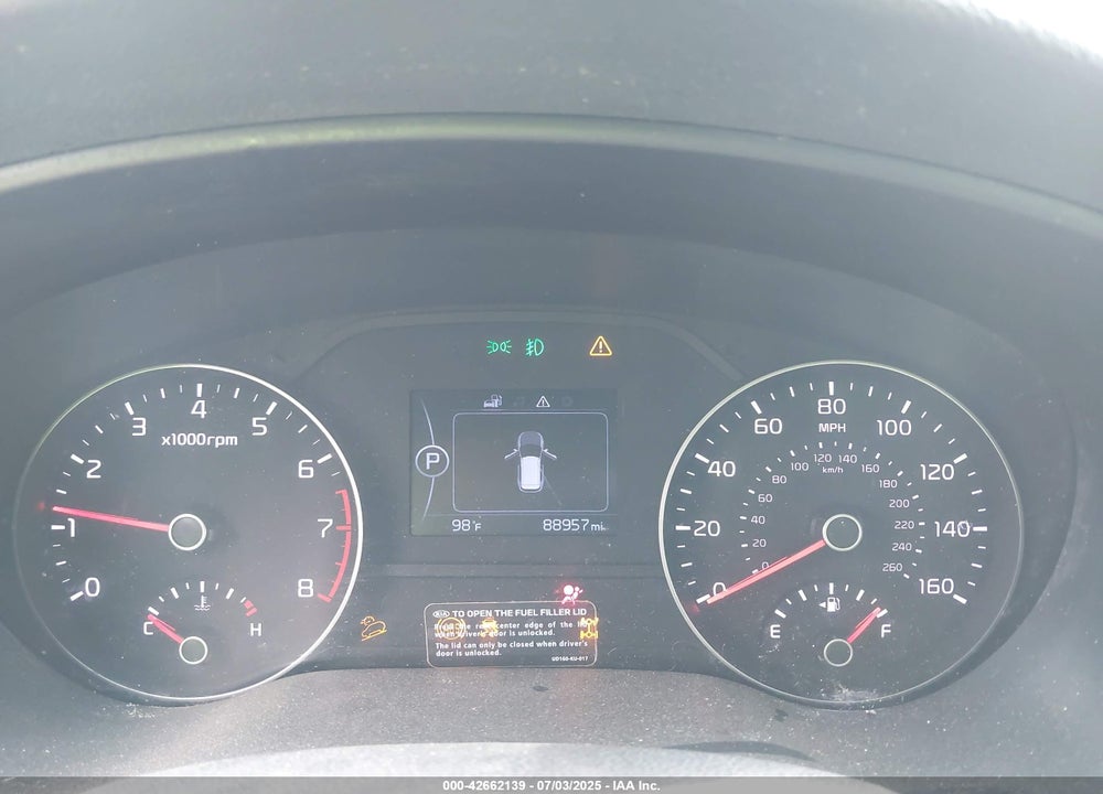 2019 KIA SPORTAGE VIN: KNDPMCAC4K7584412