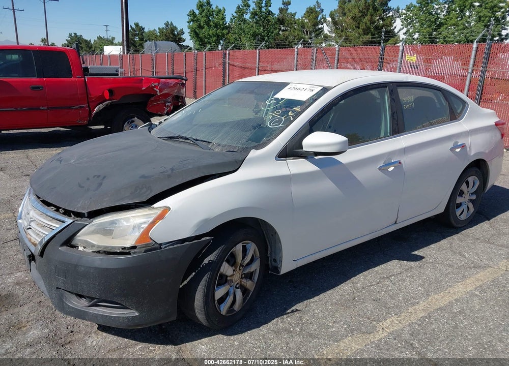 2014 NISSAN SENTRA VIN: 3N1AB7AP8EL695117