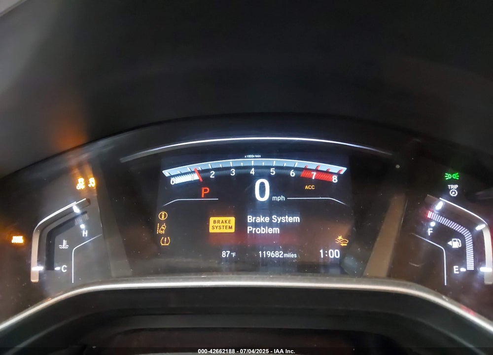 2019 HONDA CR-V VIN: 2HKRW2H83KH608449