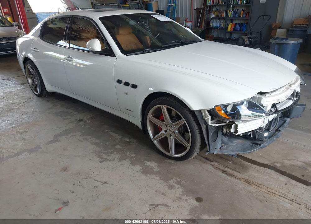 2013 MASERATI QUATTROPORTE S VIN: ZAM39NKA7D0066682