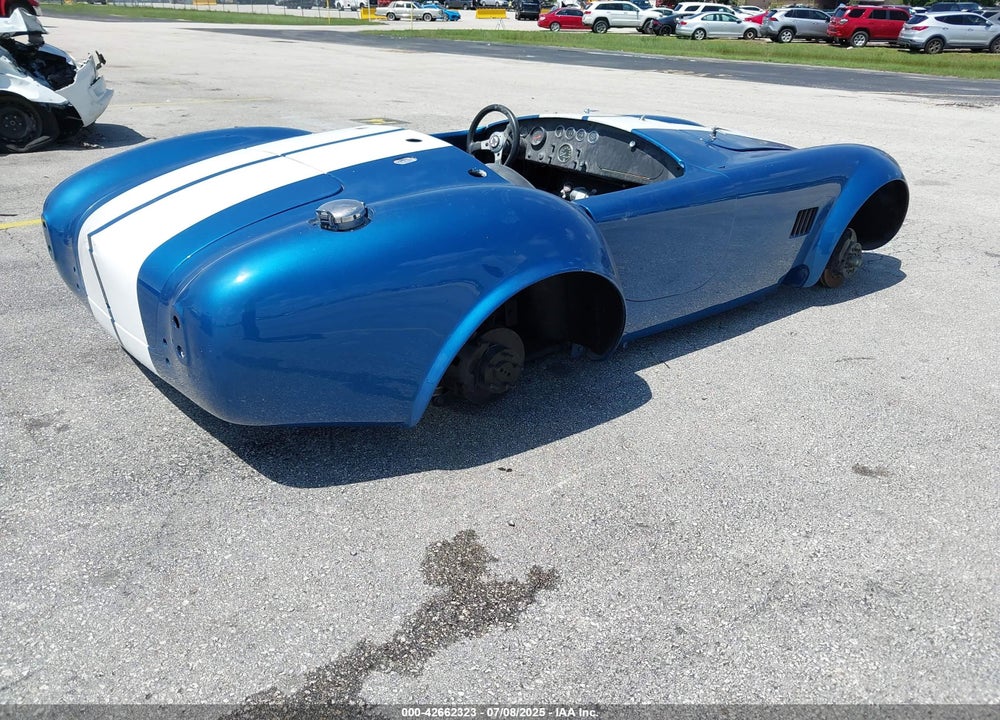 1966 SHELBY COBRA ROADSTAR VIN: 6H43C163167