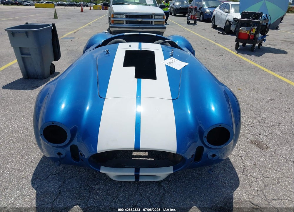 1966 SHELBY COBRA ROADSTAR VIN: 6H43C163167