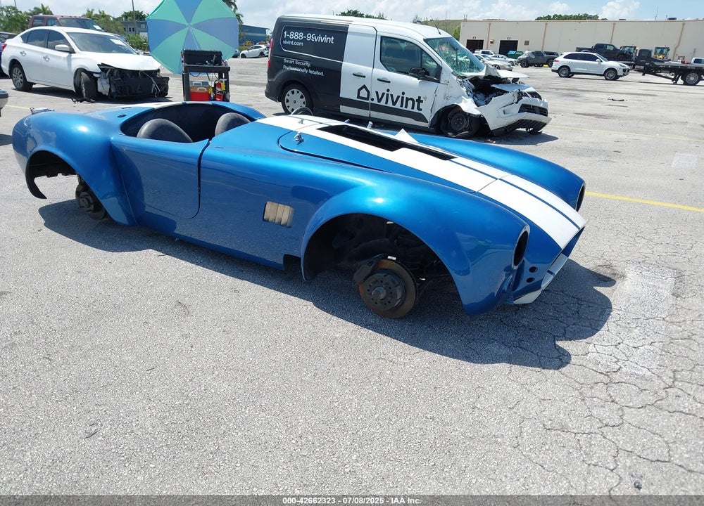 1966 SHELBY COBRA ROADSTAR VIN: 6H43C163167