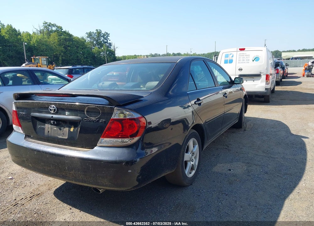 2005 TOYOTA CAMRY SE VIN: JTDBE32K453012782