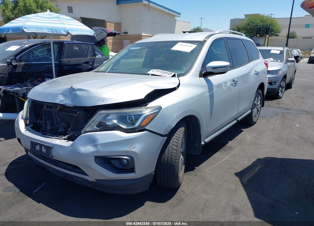 2019 NISSAN PATHFINDER SV VIN: 5N1DR2MN3KC583766