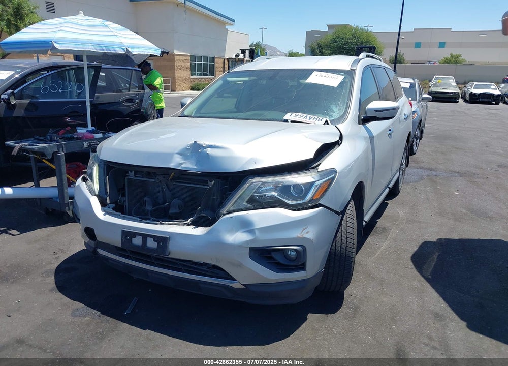 2019 NISSAN PATHFINDER SV VIN: 5N1DR2MN3KC583766