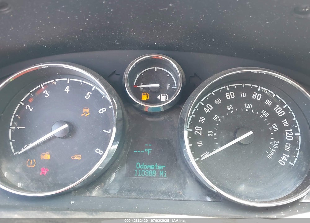 2013 CHEVROLET CAPTIVA SPORT VIN: 3GNAL3EKXDS629102