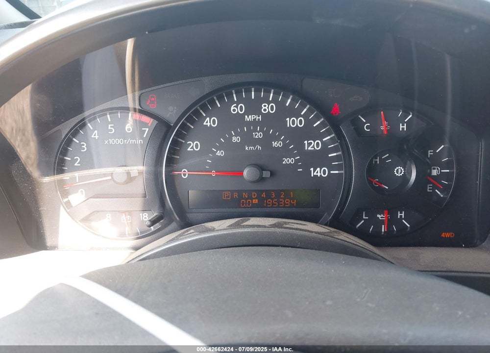 2005 NISSAN TITAN LE VIN: 1N6AA07B05N509859