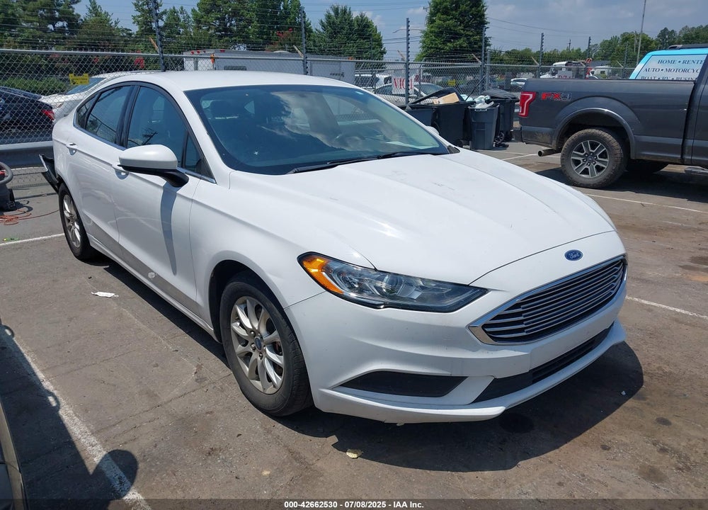 2017 FORD FUSION S VIN: 3FA6P0G71HR164531