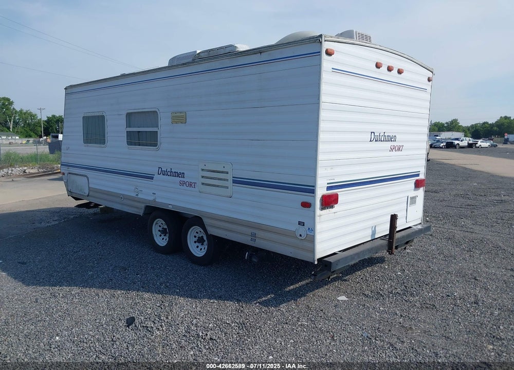 2003 DUTCHMAN TRAILER VIN: 47CT90K273M412607