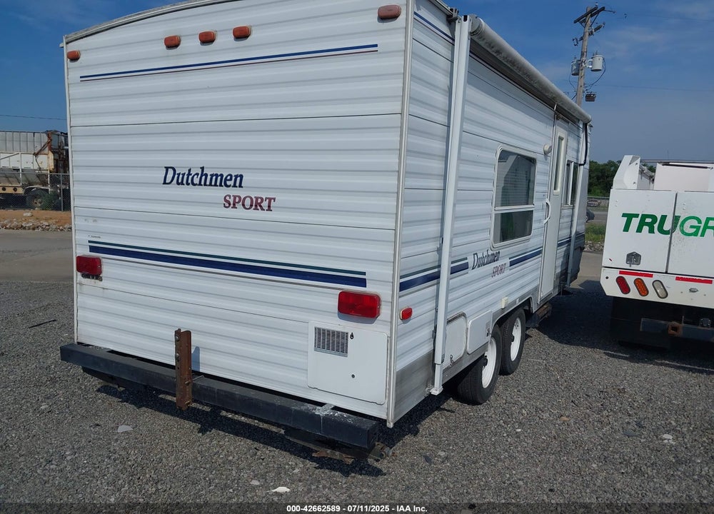 2003 DUTCHMAN TRAILER VIN: 47CT90K273M412607