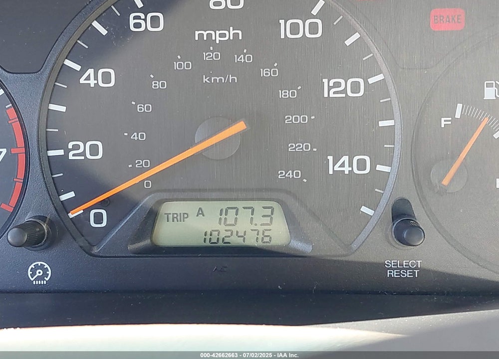 2001 HONDA ACCORD VALUE PACKAGE VIN: 1HGCF86601A032045