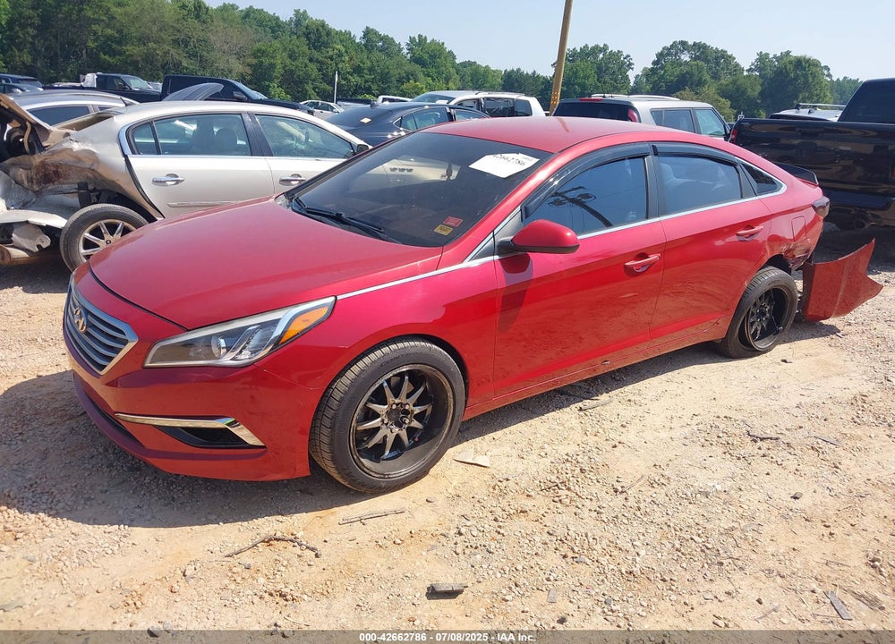 2017 HYUNDAI SONATA VIN: 5NPE24AF2HH447552