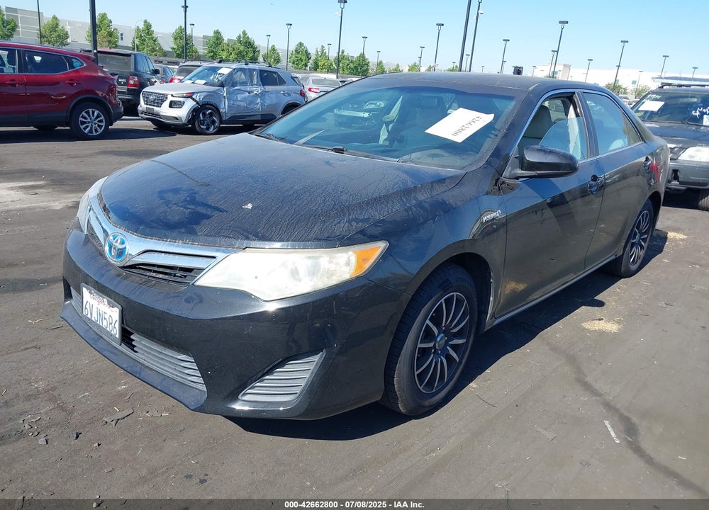 2012 TOYOTA CAMRY HYBRID VIN: 4T1BD1FK7CU012988