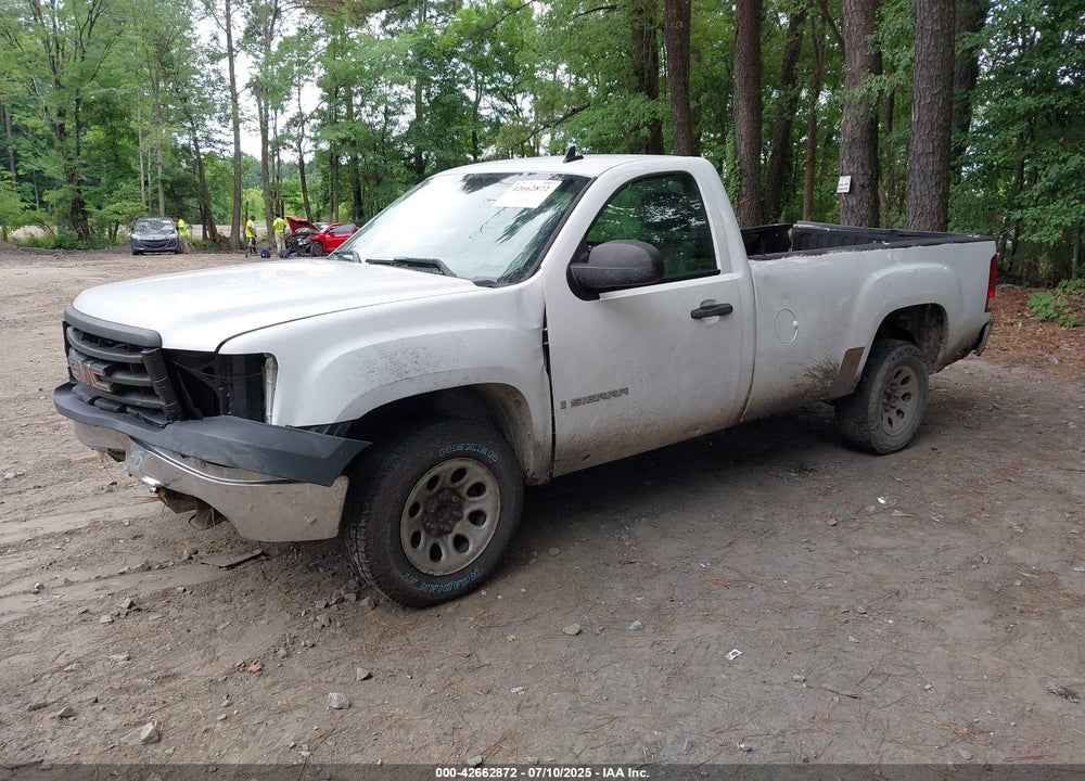 2008 GMC SIERRA 1500 WORK TRUCK VIN: 1GTEC14C58Z135313