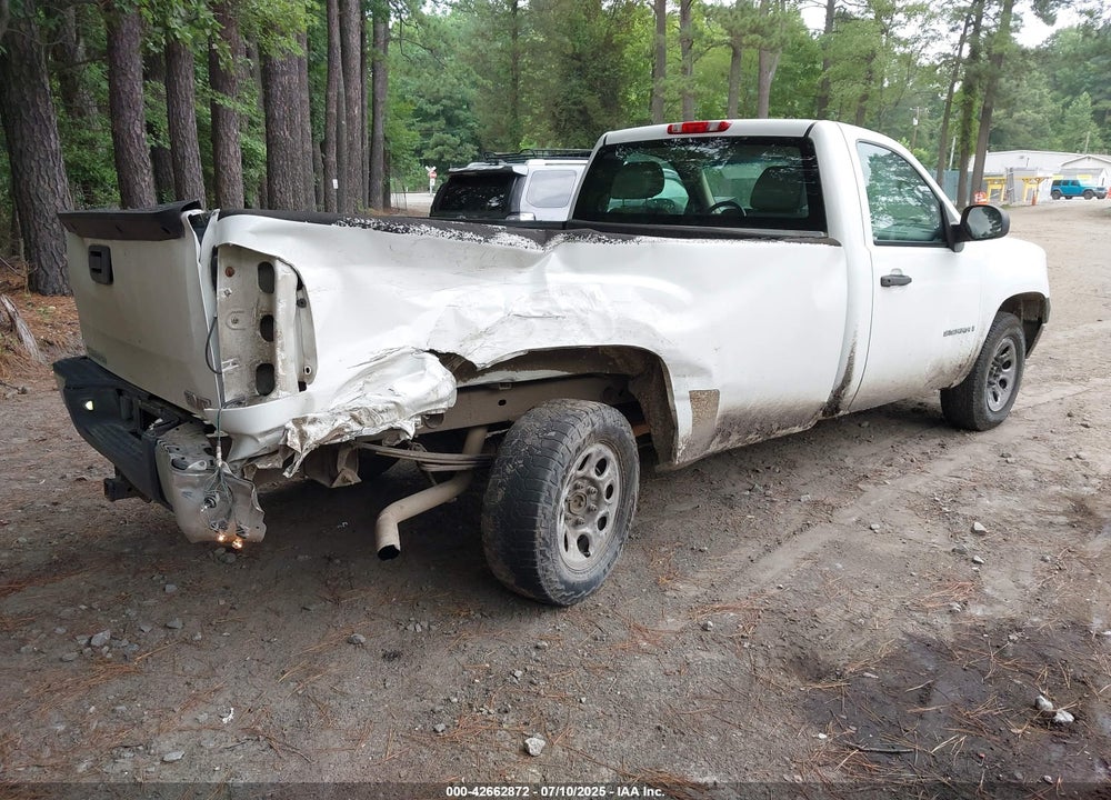 2008 GMC SIERRA 1500 WORK TRUCK VIN: 1GTEC14C58Z135313