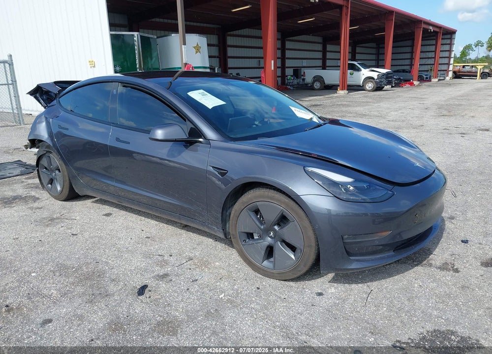2022 TESLA MODEL 3 LONG RANGE DUAL MOTOR ALL-WHEEL DRIVE VIN: 5YJ3E1EB2NF124391