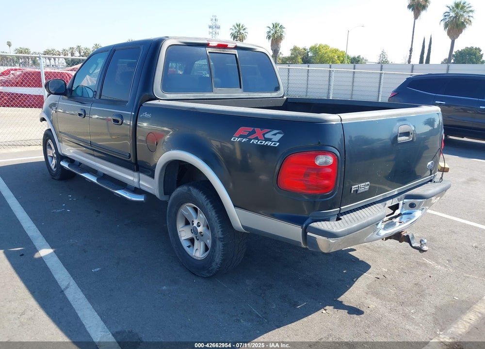 2003 FORD F-150 LARIAT/XLT VIN: 1FTRW08L93KD87712