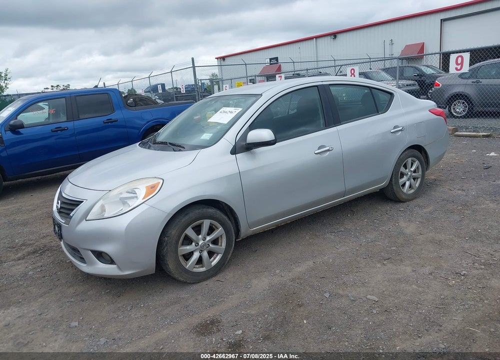 2012 NISSAN VERSA 1.6 SL VIN: 3N1CN7AP6CL823626